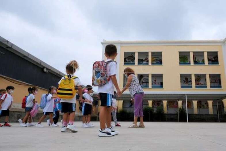 Imagen de archivo de un colegio de Las Palmas de Gran Canaria / EFE Ángel Medina G.